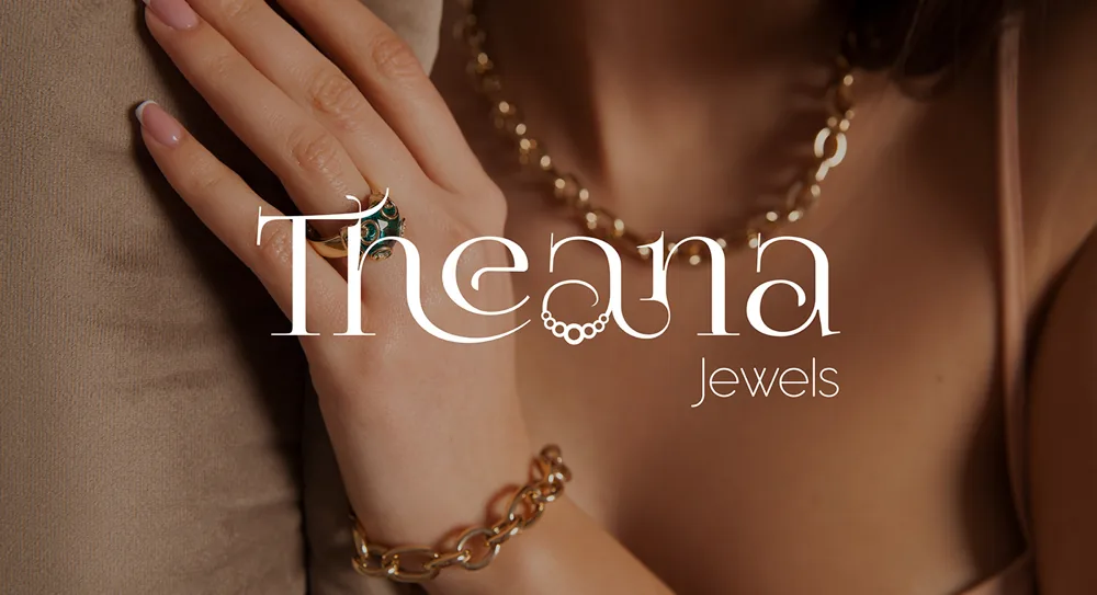 Theana Jewels UAE brand identity